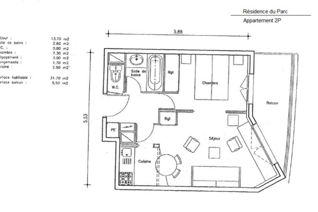 Appartement Lilas Parc 1 - Paris La Defense กูร์เบอวัวร์ ภายนอก รูปภาพ